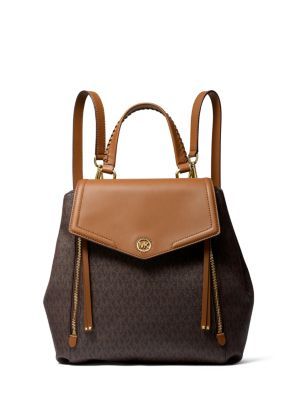 Michael Kors Freya Medium Logo Backpack | Metropolis at Metrotown