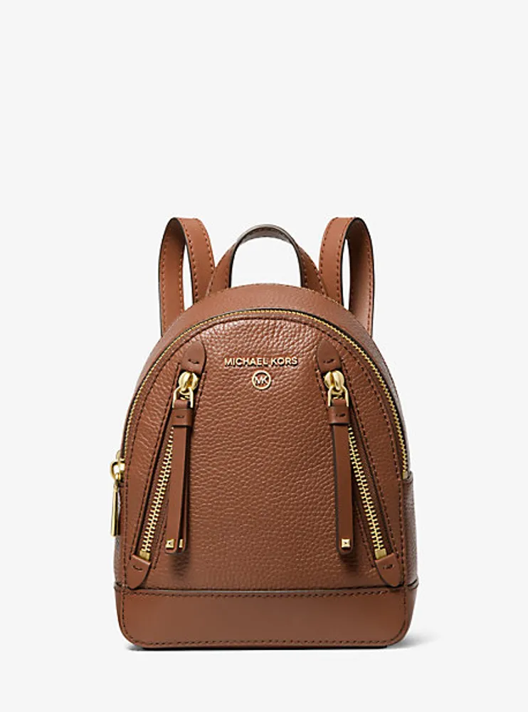 Brooklyn Extra-Small Pebbled Leather Backpack