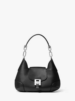 Petit sac à épaule Bancroft en cuir de veau