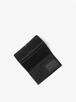 Large Pebbled Leather Tri-Fold Wallet