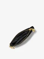 Petit porte-cartes Parker en cuir à fermeture éclair
