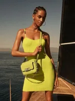 Sac à bandoulière Parker de taille moyenne en cuir