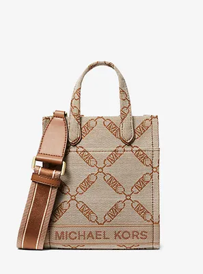 Michael Kors Mercer Gallery Extra-Small Color-Block Logo Crossbody Bag