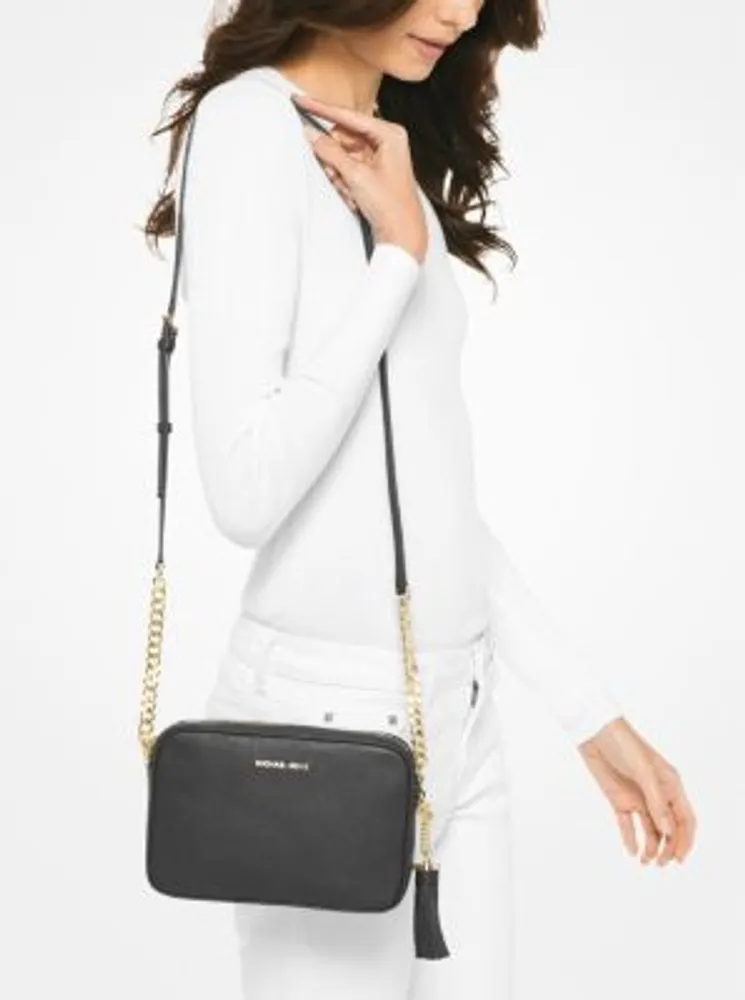 Ginny Leather Crossbody Bag