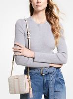 Ginny Medium Logo Stripe Crossbody Bag