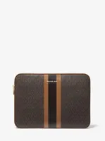 Jet Set Logo Stripe 13 Inch Laptop Case