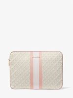 Jet Set Logo Stripe 13 Inch Laptop Case