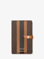 Medium Logo Stripe Notebook