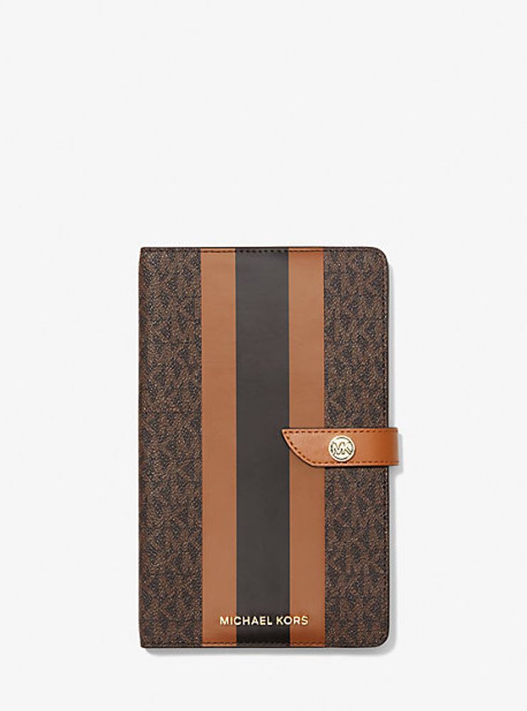 Medium Logo Stripe Notebook