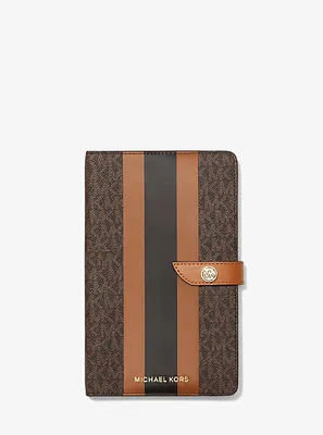 Medium Logo Stripe Notebook