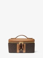 Medium Logo Stripe Trunk Travel Case