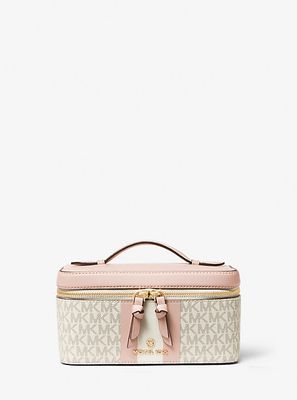 Medium Logo Stripe Trunk Travel Case