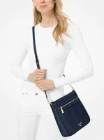 Grand sac messager Jet Set en gabardine de nylon