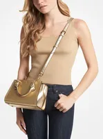 MICHAEL Michael Kors Marilyn Small Crossbody in Natural