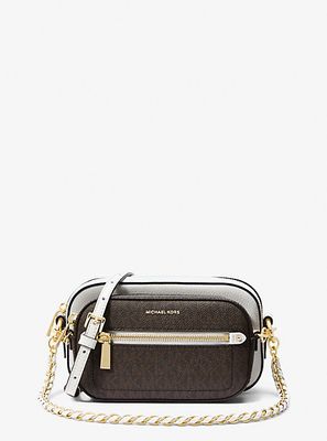 Jet Set Logo and Leather 4-in-1 Crossbody Bag