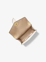 Petit sac à bandoulière Greenwich en cuir Saffiano à blocs de couleurs et à logo