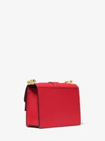 Petit sac à bandoulière Greenwich en cuir Saffiano