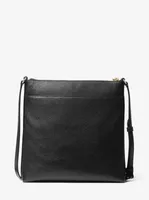 Jet Set Large Pebbled Leather Crossbody Bag