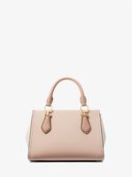 Marilyn Small Color-Block Saffiano Leather Crossbody Bag