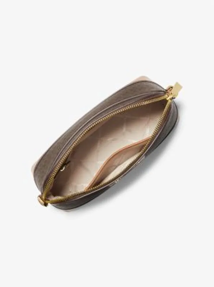 Large Logo Stripe Dome Crossbody Bag