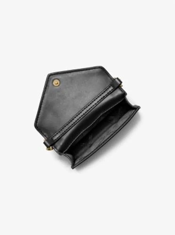 Jet Set Small Saffiano Leather Envelope Crossbody Bag