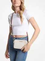 Petit sac pour appareil photo Jet Set à logo et à double fermeture éclair
