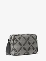 Sac à bandoulière Parker de taille moyenne en jacquard à logo empire