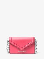 Jet Set Micro Saffiano Leather Envelope Crossbody Bag