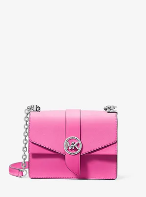 Petit sac à bandoulière Greenwich en cuir Saffiano