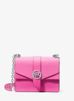 Petit sac à bandoulière Greenwich en cuir Saffiano