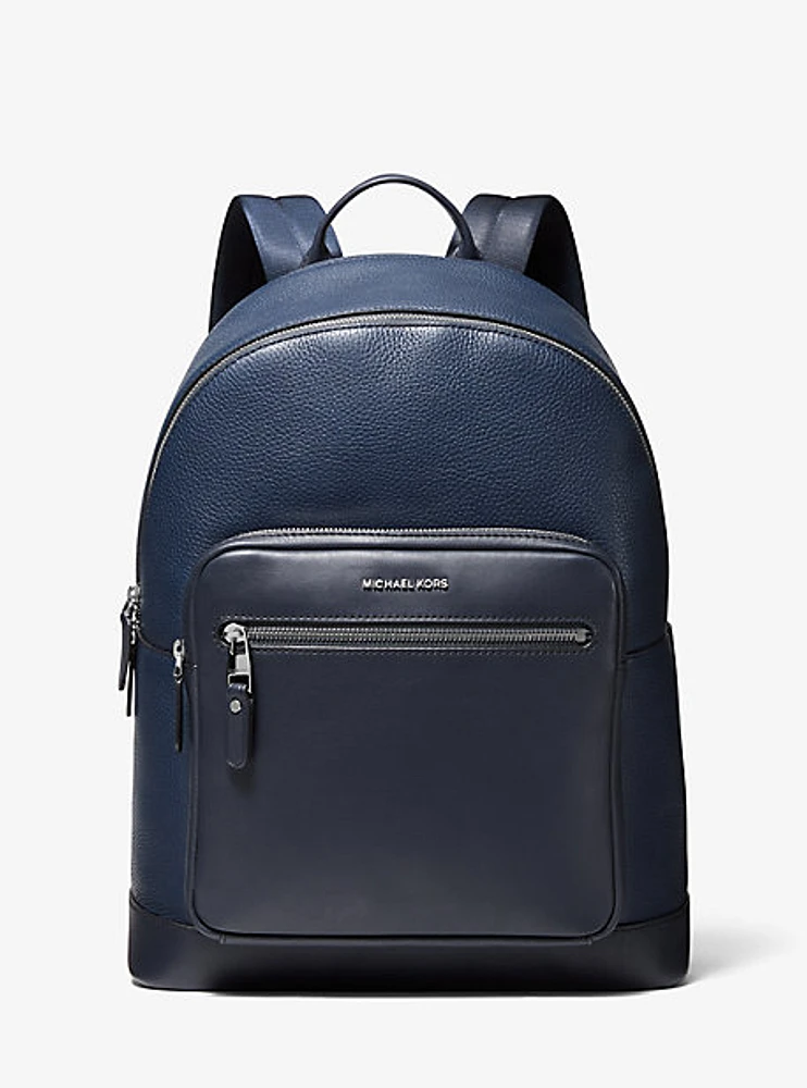 Hudson Pebbled Leather Backpack