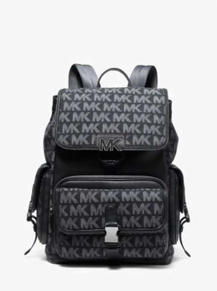 Hudson Denim Logo Jacquard Backpack