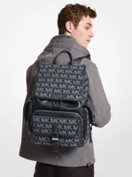 Hudson Denim Logo Jacquard Backpack