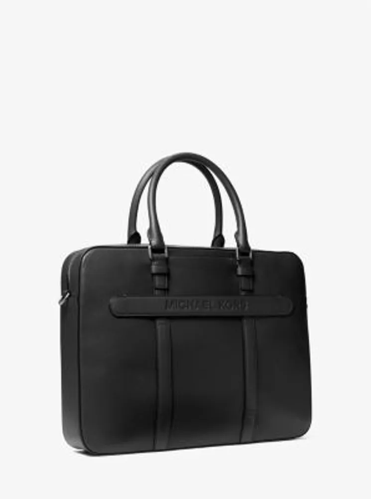 Varick Large Leather Briefcase