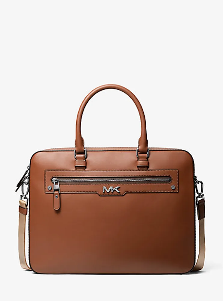 Varick Large Leather Briefcase