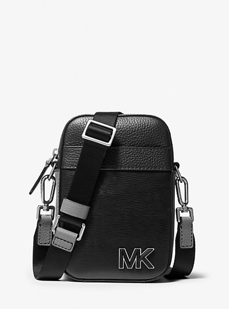 Michael Kors + Hudson Color-Block Leather Smartphone Crossbody Bag |  Galeries Capitale