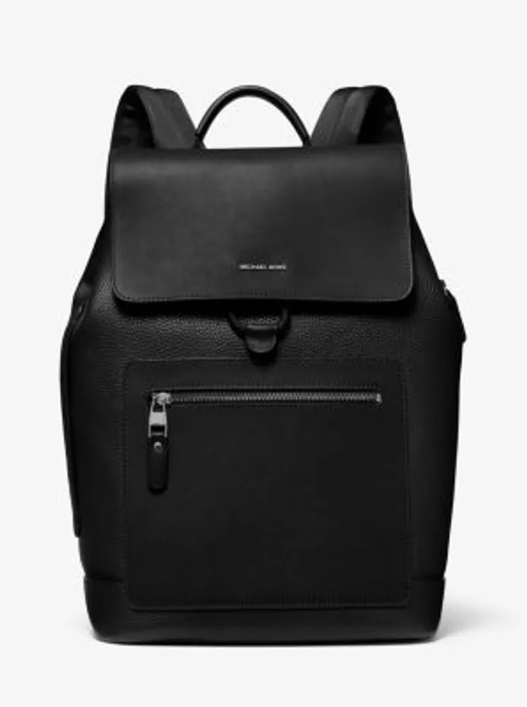 Hudson Pebbled Leather Backpack