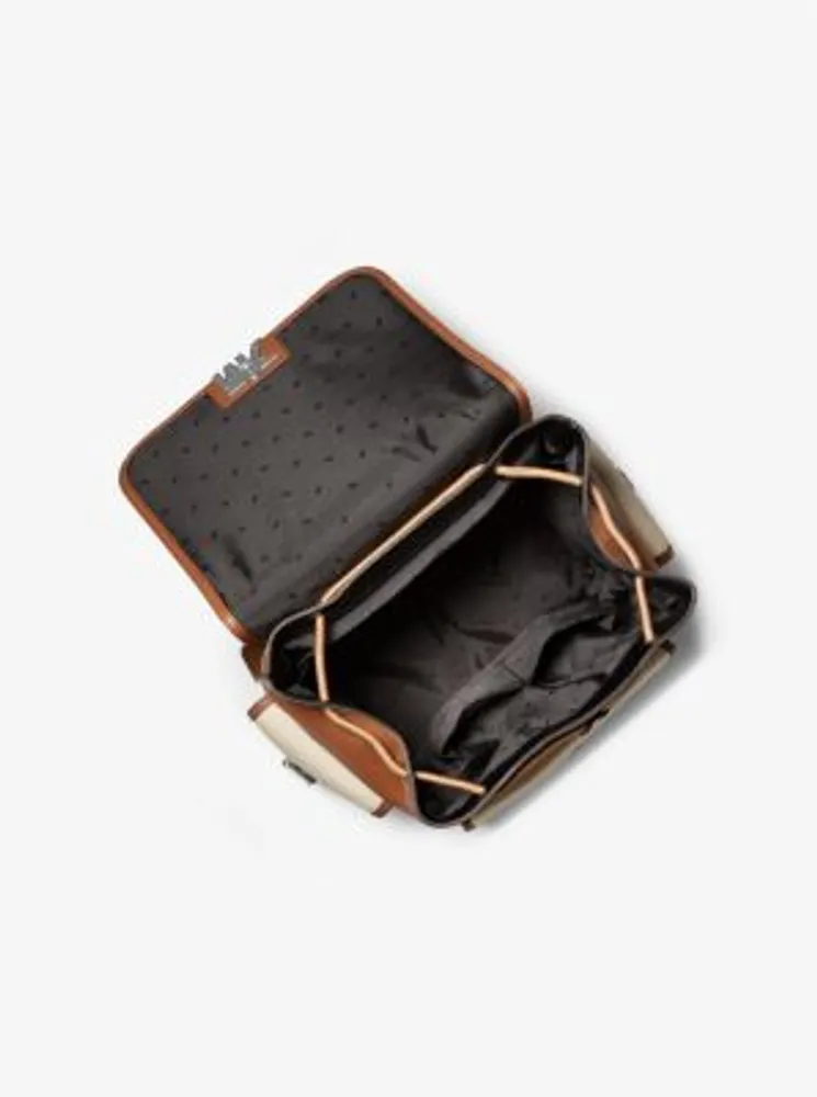 Hudson Two-Tone Canvas Backpack