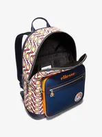 MK X ellesse Hudson Printed Canvas Backpack