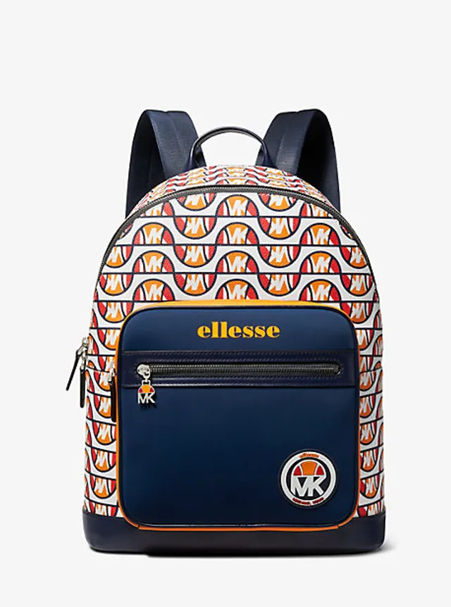 Michael Kors MK X ellesse Hudson Printed Canvas Backpack | Square One