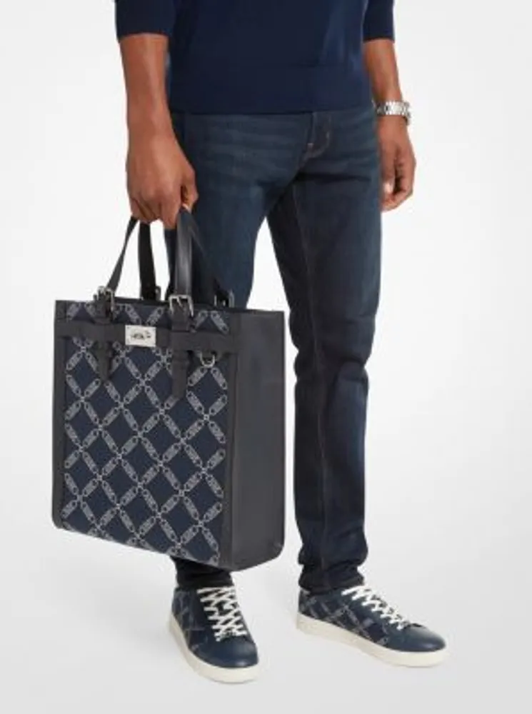 Hudson Empire Logo Jacquard Tote Bag