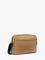 Sac à bandoulière utilitaire Hudson en cuir grainé