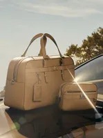 Sac à bandoulière utilitaire Hudson en cuir grainé