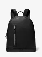 Hudson Slim Pebbled Leather Backpack