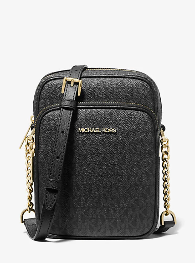 Jet Set Travel Medium Logo Crossbody Bag