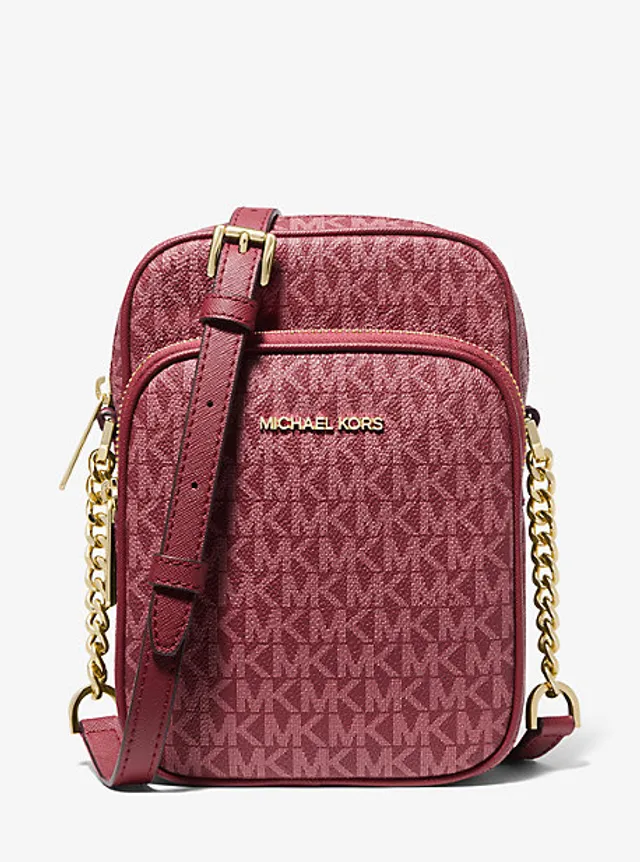 Michael Kors Michael Kors Jet Set Travel Small Logo Stripe Crossbody Bag |  Galeries Capitale