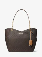 Grand sac à épaule Jet Set logo