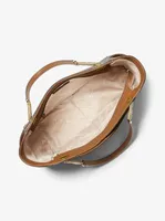 Grand sac à épaule Jet Set logo