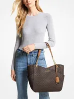 Grand sac à épaule Jet Set logo