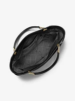 Jet Set Large Saffiano Leather Shoulder Bag